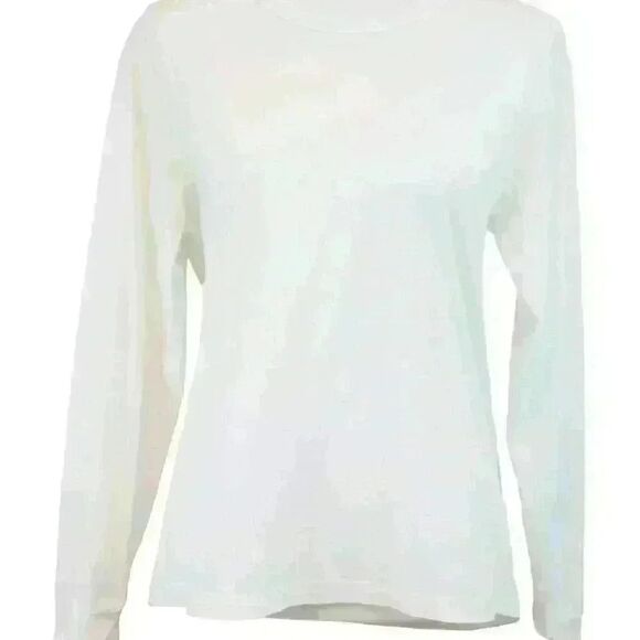 A.L.C. White Long Sleeve Open Back Backless Cutout Cotton T Shirt Size Small - Picture 6 of 8